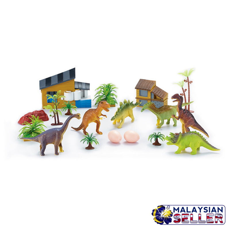 idrop Dinosaur Zoo Dinocare Pretend Play Toy Set With Trolley For Kids Children