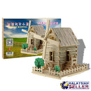 idrop 3D Wooden Plywood Puzzle Windmill House Construction Model [ DJ125