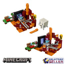 idrop 411 Pcs Minecraft Magic Portal Colorful Creative Building Block Toy Set For Kids Children