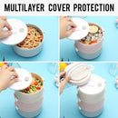 idrop Multipurpose 2 / 3 / 4 Layer Sealed Lunch Box Container for Kids and Adults