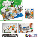 idrop 242 Pcs Minecraft Winter Colorful Creative Building Block Toy Set For Kids Children
