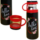 idrop 350 ml Trendy Design Portable Stainless Steel Vacuum Thermal Flask With Mirror