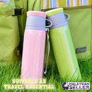 idrop 500 ml Trendy Portable Stainless Steel Vacuum Thermal Flask With Cup