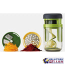 idrop 3 in 1 Multipurpose Handheld Spiralizer Food Slicer Grater