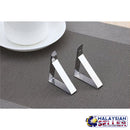 idrop 4 Pcs 5cm Thick Stainless Steel Dining Tablecloth Clip Tableware
