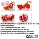 idrop Ball Bubble Bra Saver Protector for Laundry Washing Machine