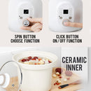 idrop 1.6L Multifunction Kitchen Electric Ceramic Slow Stew Pot
