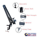 idrop 360 Degree Adjustable Telescopic Mobile Smart Phone Tablet Holder Stand Removable