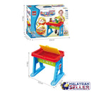 idrop Small Table Colorful Creative Building Block Toy Set With Case For Kids Children