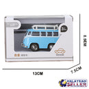 idrop Volkswagen Minivan Surfboard Car Miniature Handcrafted Metallic Collectibles Display Toy