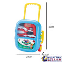 idrop Carpenter Repair Kit Pretend Play Toy Set With Trolley For Kids Children