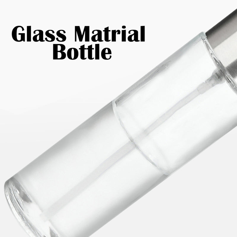 idrop 100ml Kitchen Oil & Seasoning Mini Spray Glass Bottle Dispenser