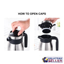 idrop 2.5 L Stainless Steel Thermos Vacuum Heat Insulation Thermal Flask Water Bottle