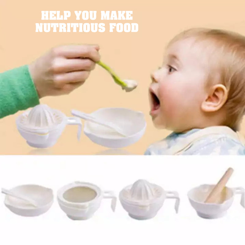 idrop 1 Set 7 Pcs Baby Food Maker Tool Food Making Set