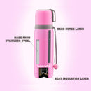 idrop 600 ml Portable Stainless Steel Vacuum Thermal Flask