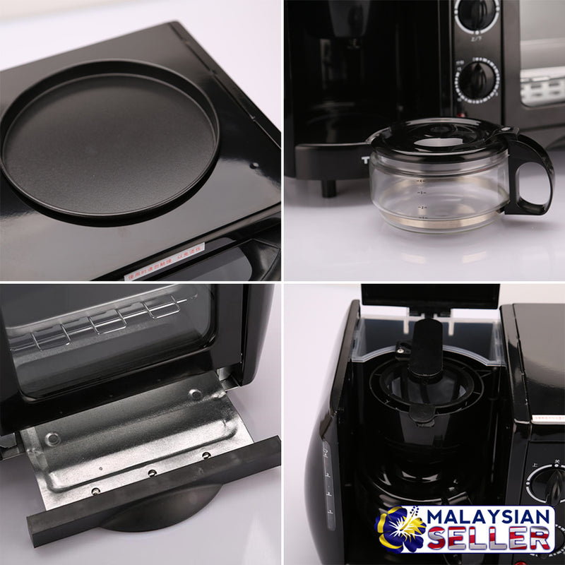 idrop TCL - 3 in 1 Multipurpose Electric Breakfast Machine Maker [ TKX-J05051A ]