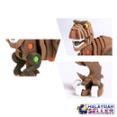 idrop Tyrannosaurus T-Rex Dinosaurs Foam EVA Building Block Toy Set For Kids And Children