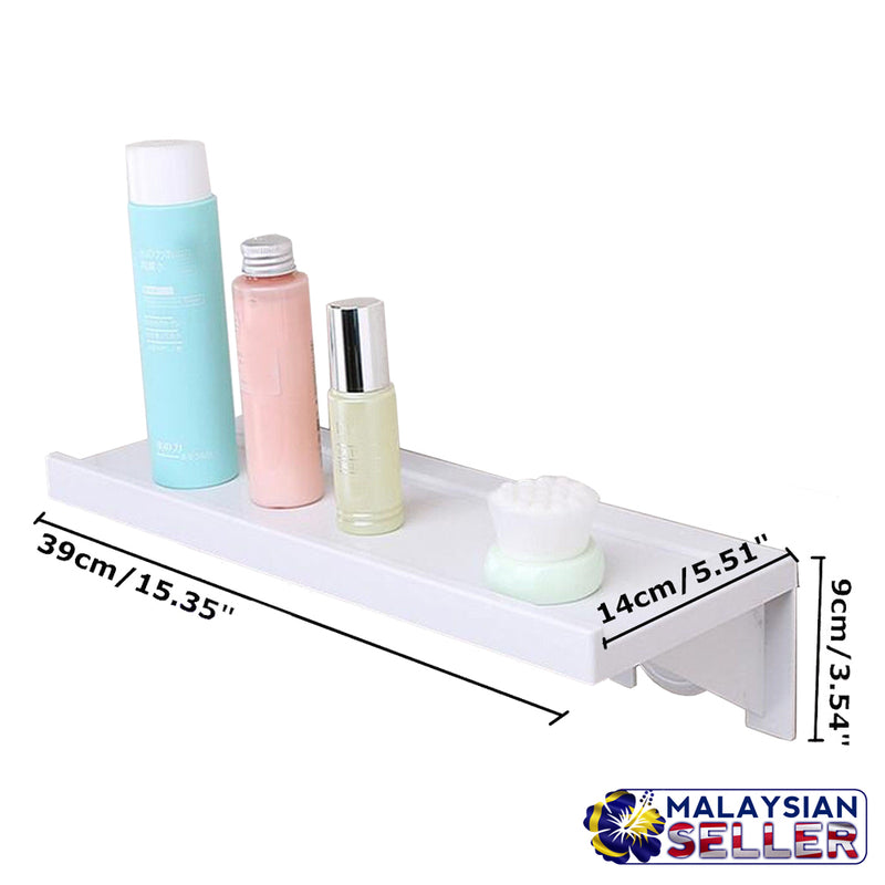 idrop Suction Cup Bathroom Storage Shower Shelf Holder Rack Organizer
