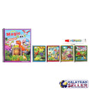 idrop Dinosaurs Magic Eco-Friendly Coloring Book And Pen For Kids And Children