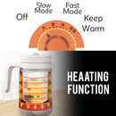 idrop 500ml Multi-functional  Electric Slow Cooker Ceramic Stew Cup