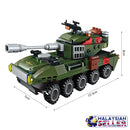 idrop Modern Army Vehicle Toy Set Building Block Toys