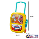 idrop Food Lunch Box Pretend Play Toy Set With Trolley For Kids Children