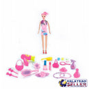 idrop Make Up Stylist Cosmetics Pretend Play Toy Set With Trolley For Kids Children