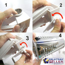 idrop Multipurpose Handheld Easy Clean Rotary Grater Food Shredder