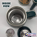 idrop DIWANGXIN - 620 ml Camp Mug Stainless Steel Vacuum Thermal Flask