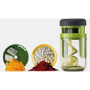 idrop 3 in 1 Multipurpose Handheld Spiralizer Food Slicer Grater