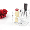 idrop Heart Shaped Multipurpose Acrylic Make Up Cosmetics Storage Box Organizer