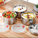 idrop 16 cm 2 Layer 3 Layer 4 Layer Stainless Steel Heat Insulation Lunchbox