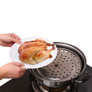 idrop Set of 4 Layer 20 cm 22 cm 24 cm 26 cm Steamer Steaming Rack Kitchen Tool Cookingware
