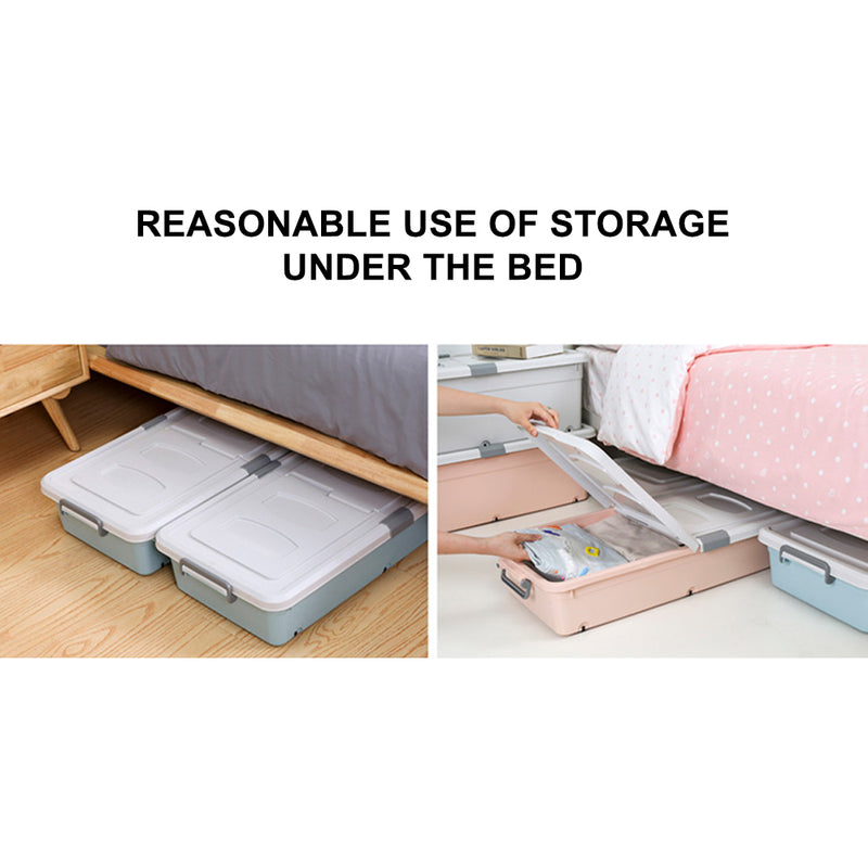 idrop Multipurpose Two Size Container Box Wardrobe Organizer Under The Bed