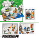 idrop 242 Pcs Minecraft Winter Colorful Creative Building Block Toy Set For Kids Children