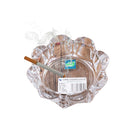 idrop Large Round Glass Ashtray For Smoker Smoking Home Accessories