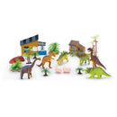 idrop Dinosaur Zoo Dinocare Pretend Play Toy Set With Trolley For Kids Children