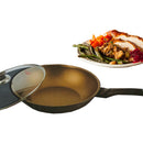 idrop 30 cm Stainless Steel Frypan Frying Cooking Pan