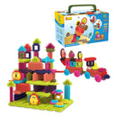 idrop 46 Pcs Colorful Creative Puzzle Building Block Toy Set For Kids Children