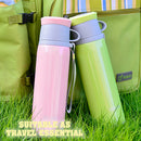 idrop 500 ml Trendy Portable Stainless Steel Vacuum Thermal Flask With Cup