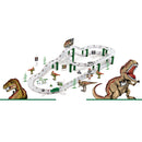 idrop 53 Pcs Rail Track Toy Building Block Dinosaur World Set For Kids Children