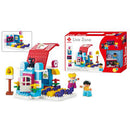 idrop 77 Pcs Livezone Classroom School Colorful Creative Building Block Toy Set For Kids Children