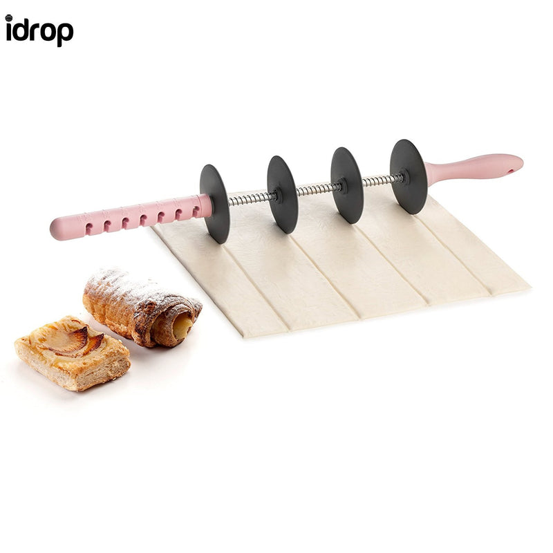 idrop Mini Size 4 Blade Roller Best Kitchen Tools,Stainless Steel