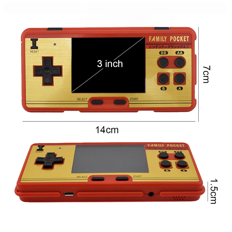 idrop 638in1 Classic Mini Games 3 Inch Screen Retro FC Classic Game Console