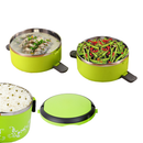 idrop 2Layer Cute Portable Stainless Steel Lunch Box Food Storage