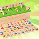 idrop High Quality Knowledge Brain Development Classification Box Match Education Set Toys for Kids Children