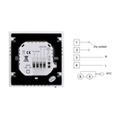 idrop Alexa Voice Control Gas Boiler Thermoregulator Heating System for Google Home (BHT-1000-GCLW)