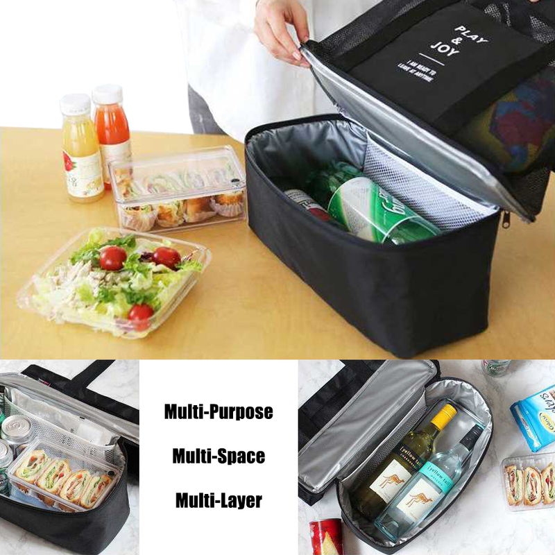 iDrop 2 in 1 Multipurpose Double Layer Waterproof Trendy Bag For Travel Picnic