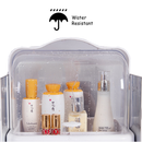 idrop COSMETIC MAKEUP ORGANIZER - Portable Space Saving Efficient Storage Box