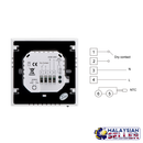 idrop Alexa Voice Control Gas Boiler Thermoregulator Heating System for Google Home (BHT-1000-GCLW)